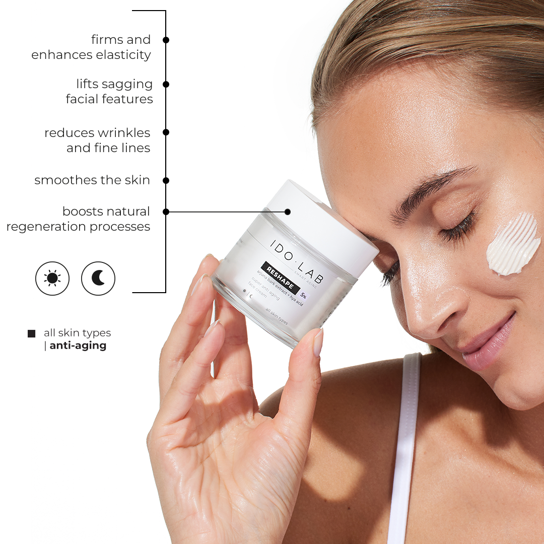 Idolab Reshape 5% Super Anti Aging — crema viso anti-età ricarica 50 ml