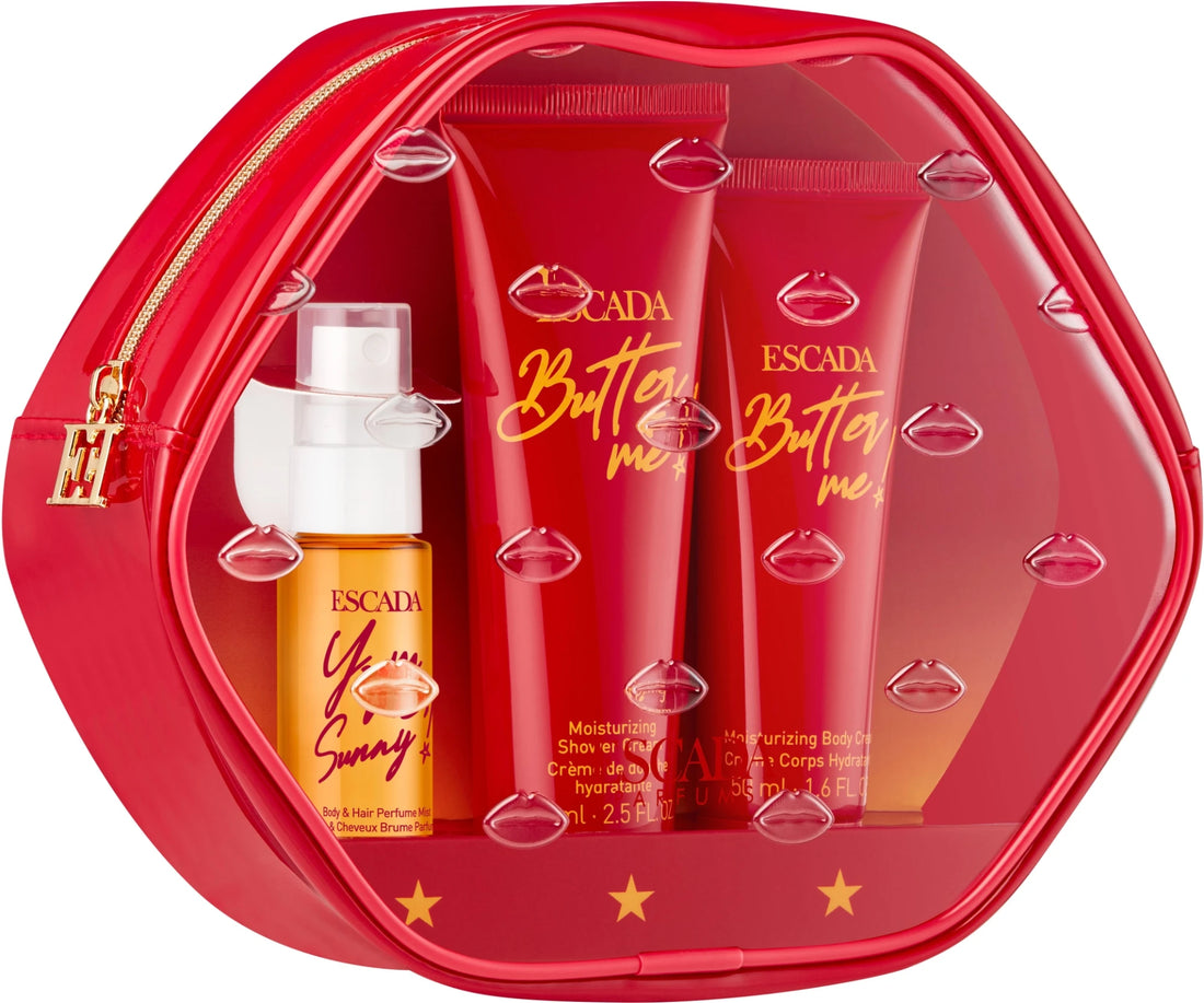 Escada Yum Me! Glow Kit Set (mist/30ml + cr/sh/75ml + cr/b/50ml)