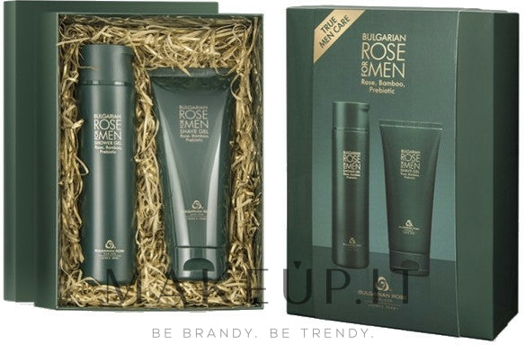 Set Bulgarian Rose For Men (sh/gel/250ml + shave/gel/200ml)