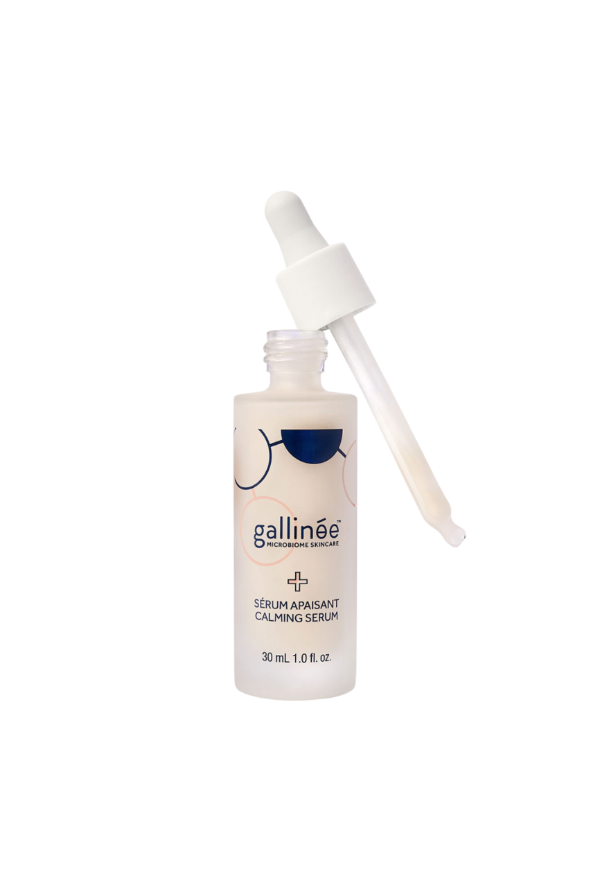 Gallinee Microbiome Skincare Prebiotici, probiotici e postbiotici Siero quotidiano calmante per il viso 30 ml