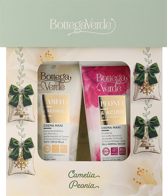 Set Bottega Verde Peonia &amp; Camelia set regalo (h/cr/2x75ml)