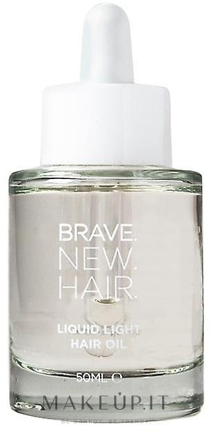 Siero-olio per capelli 2 in 1 Brave New Hair Liquid Light Hair Oil 50 ml