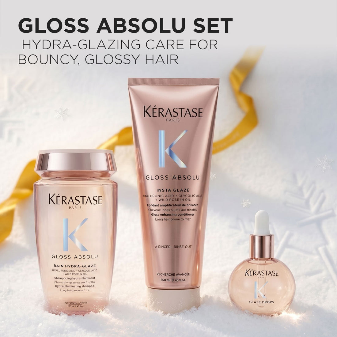 Kérastase Gloss Absolu Trio Olio — Cofanetto