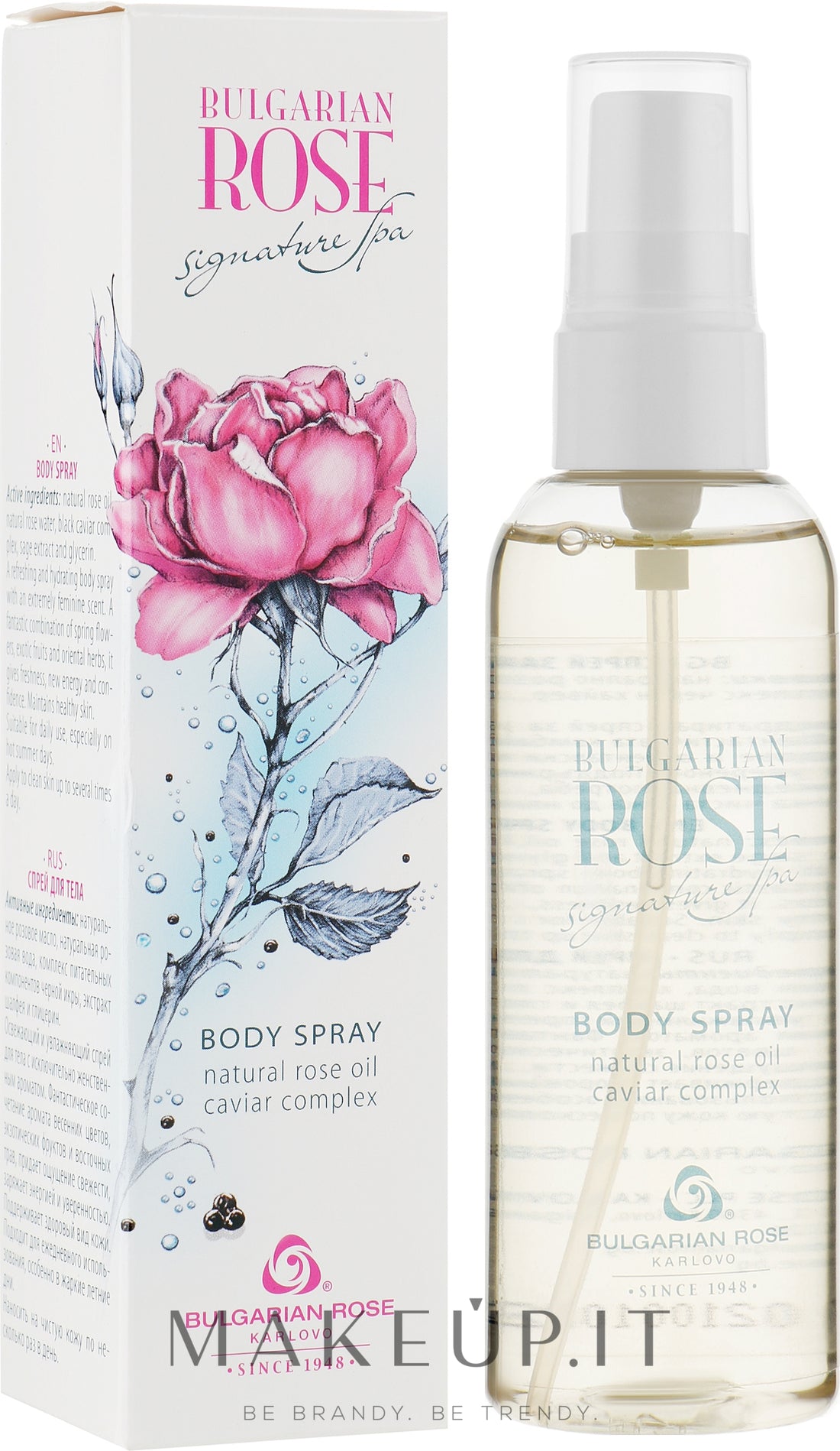 Spray corpo Bulgarian Rose Signature Spa 100 ml
