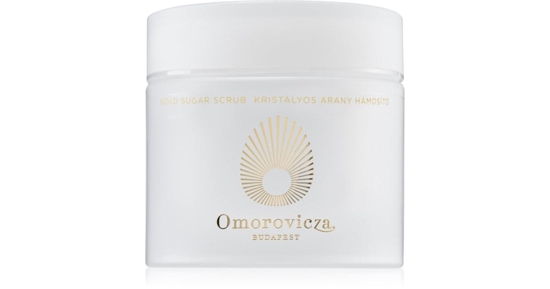 Omorovicza Gold scrub detergente delicato e nutriente allo zucchero 200 ml