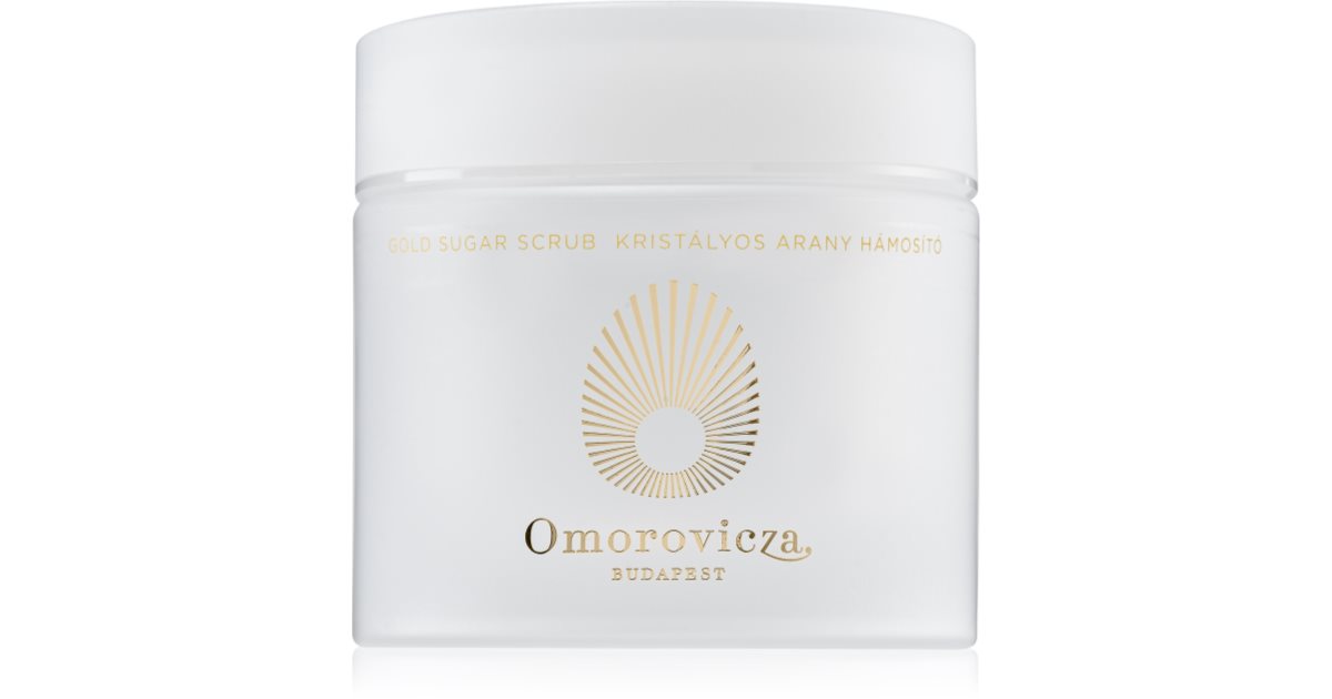 Omorovicza Gold scrub detergente delicato e nutriente allo zucchero 200 ml