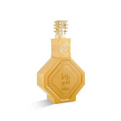 Nabeel Irth Gold Eau de Parfum ambrato con zafferano e oud 100 ml