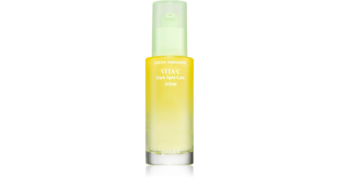 Goodal Green Tangerine Vita-C regenererende og lysende serum for å forene hudtonen 40 ml