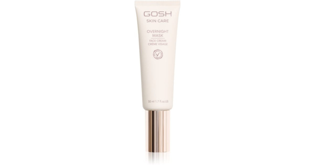 Gosh Skin Care Overnight maschera in crema effetto idratante 50 ml