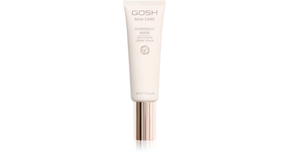 Gosh Huidverzorging gedurende de nacht maschera in vochtinbrengende effectcrème 50 ml