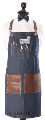 Grembiule da parrucchiere Beardburys Barber Apron Wild West Style