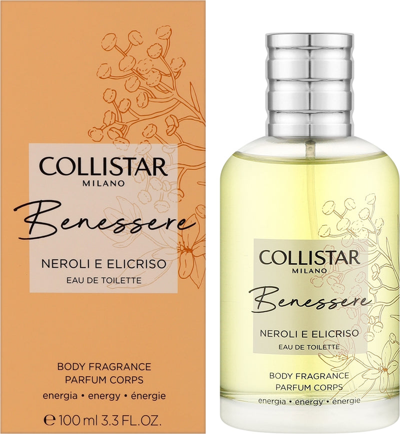 Collistar Benessere Neroli E Elicrisio Eau de toilette 100 ml