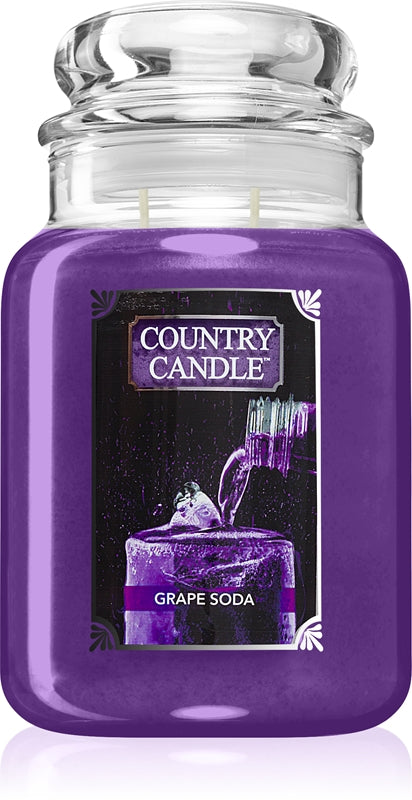 Country Candle נר ריחני Grape Soda 737 גרם 