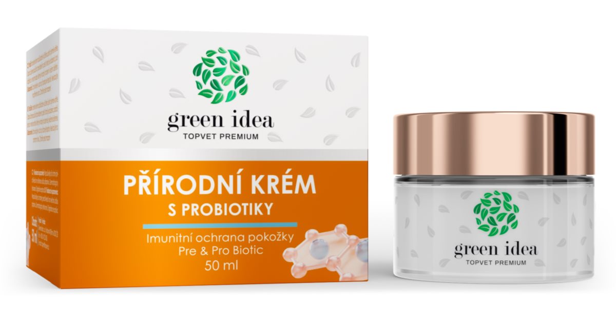 Green Idea Naturlig krem med probiotika 50 ml