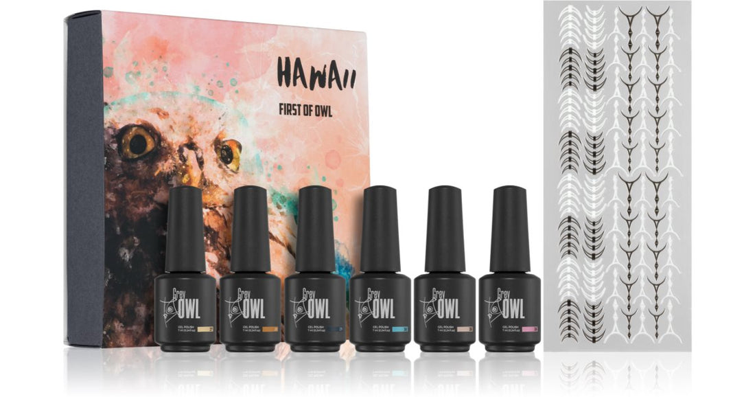 Grey Owl GO Hawaii Set Nagellack-Set (mit Einsatz von UV-/LED-Lampen)