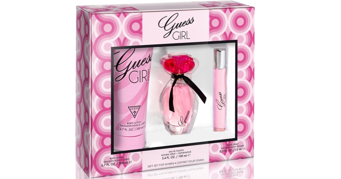 Guess Tyttöjen lahjarasia II. naisille Eau de Toilette 100 ml + matkasuihke 15 ml + vartalomaito 200 ml