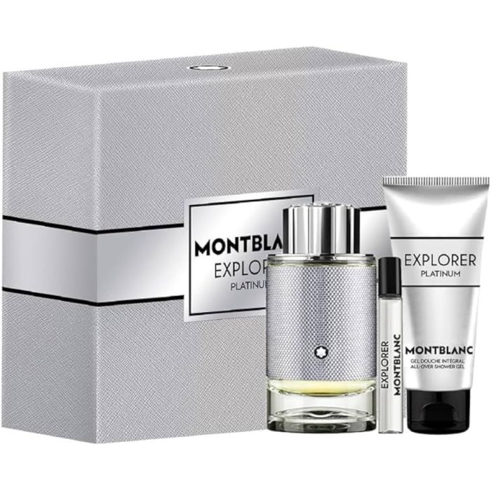 Montblanc Coffret Explorer Platinum Uomo Eau de Parfum