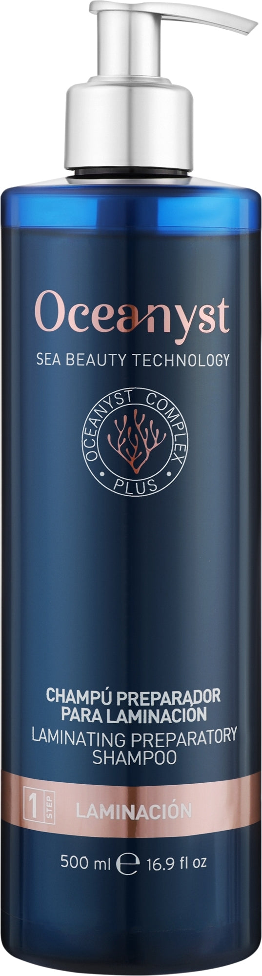 Shampoo chelante preparatorio. Fase 1 Oceanyst Laminating Preparatory Shampoo 500 ml