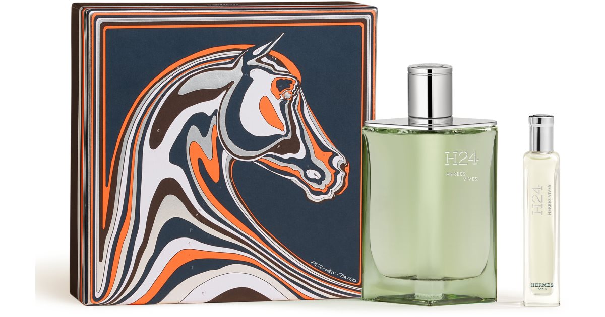 Hermès H24 Herbes Vives: Confezione Regalo Uomo 100ml + Edt Viaggio 15ml