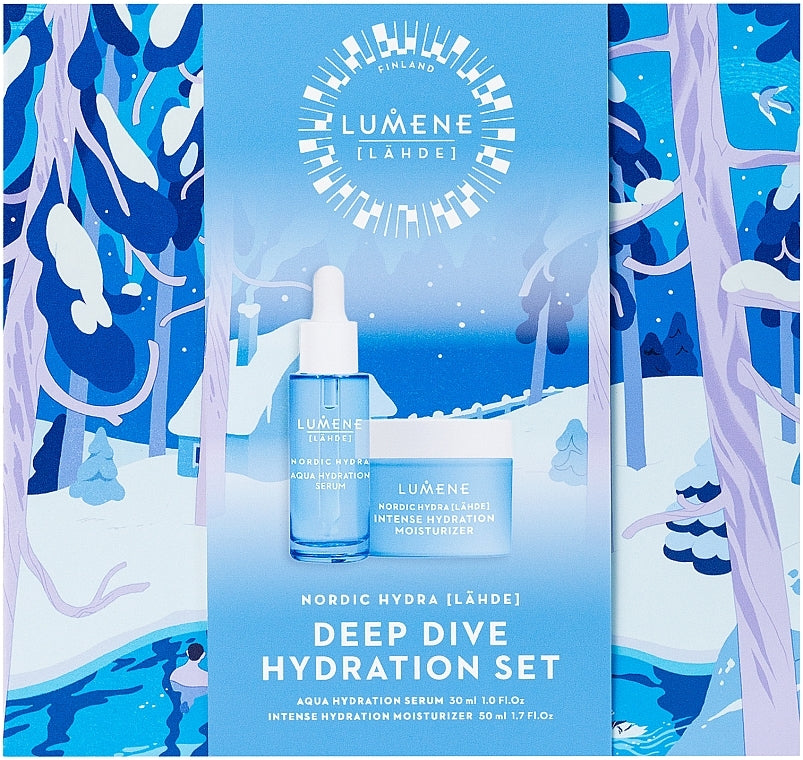 Set Lumene Nordic Hydra Deep Dive Hydration Set (ser/30ml + cr/50ml)