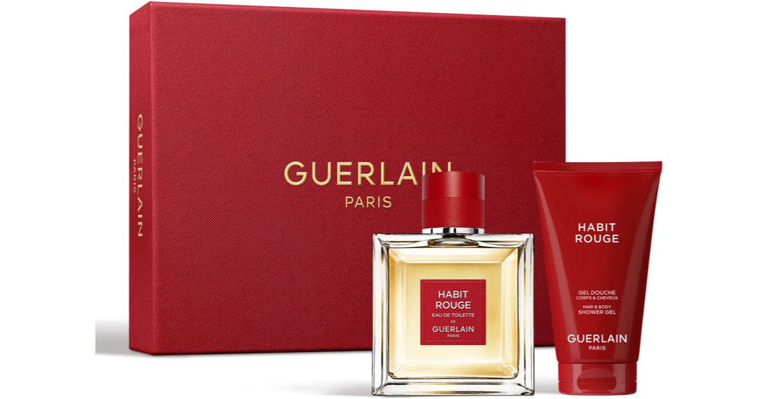 GUERLAIN 男性用 Habit Rouge ギフトボックス