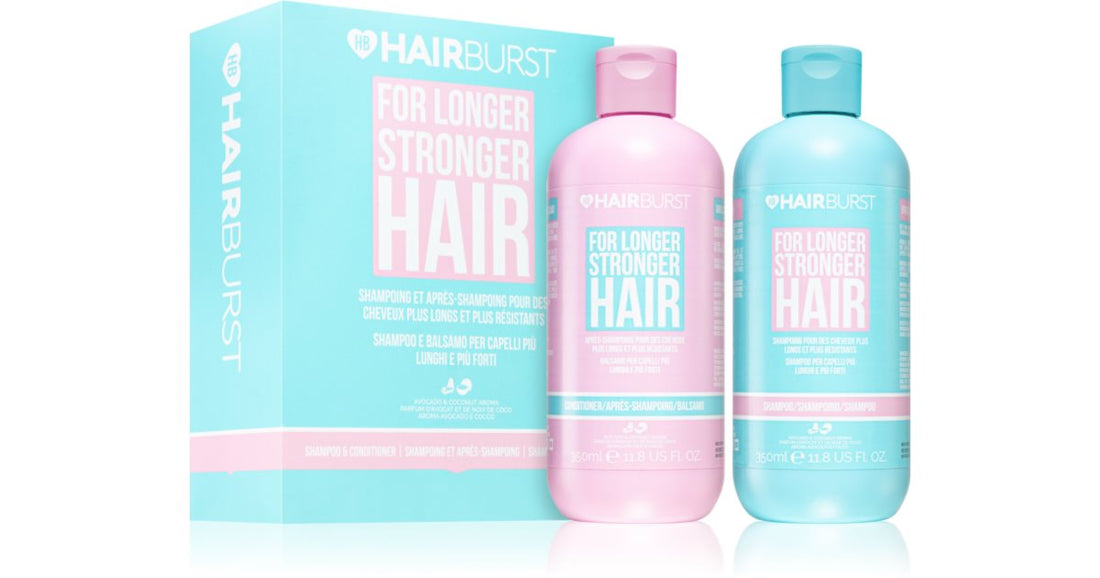 Hairburst مجموعة شعر أطول وأقوى (لشعر أقوى وأكثر لمعانًا)