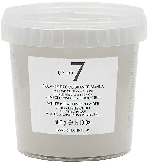 Polvere decolorante per capelli, bianca Barex Italiana Techni.Lab White Bleaching Powder 400 g