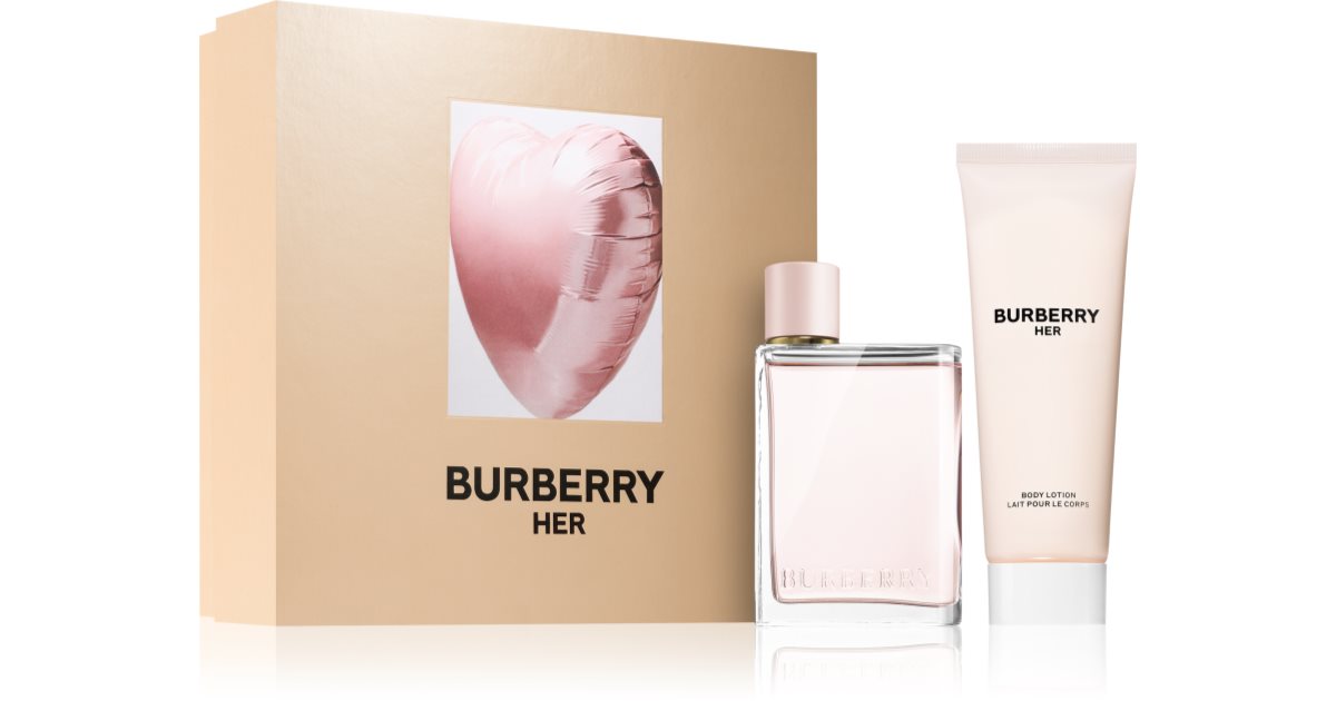 Burberry Her 여성용 선물 세트 오드퍼퓸 50ml + 바디밀크 75ml