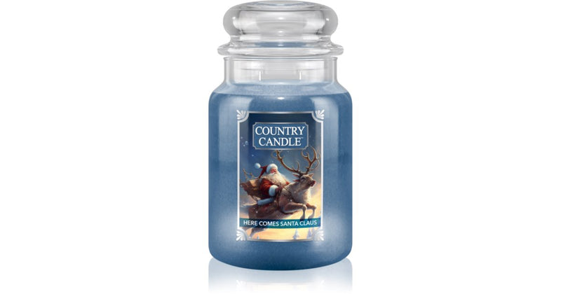 Country Candle Αρωματικό κερί Here Comes Santa Claus 680 γρ.