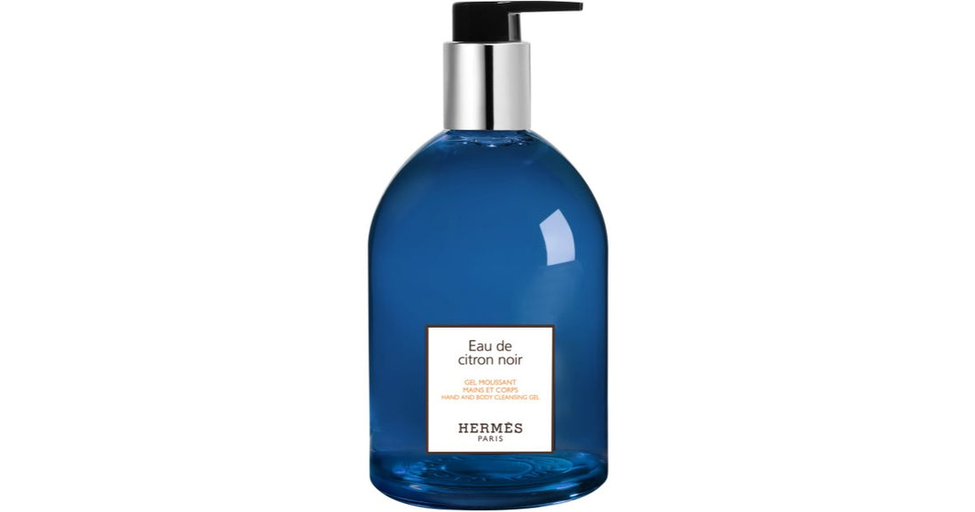 HERMÈS 르 방 오 드 유자 느와르 유니섹스 핸드 앤 바디 클렌징 젤 300 ml