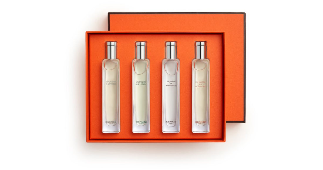 HERMÈS Parfums-Jardins Collection Set unisex reisekosmetikksett