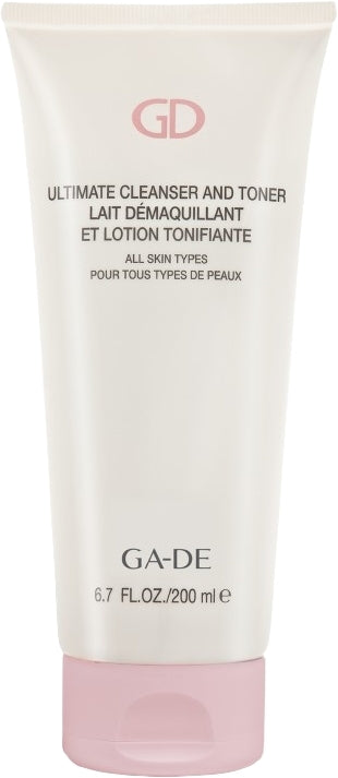 Latte detergente con lozione per tutti i tipi di pelle Ga-De Ultimate Cleanser and Toner 200 ml