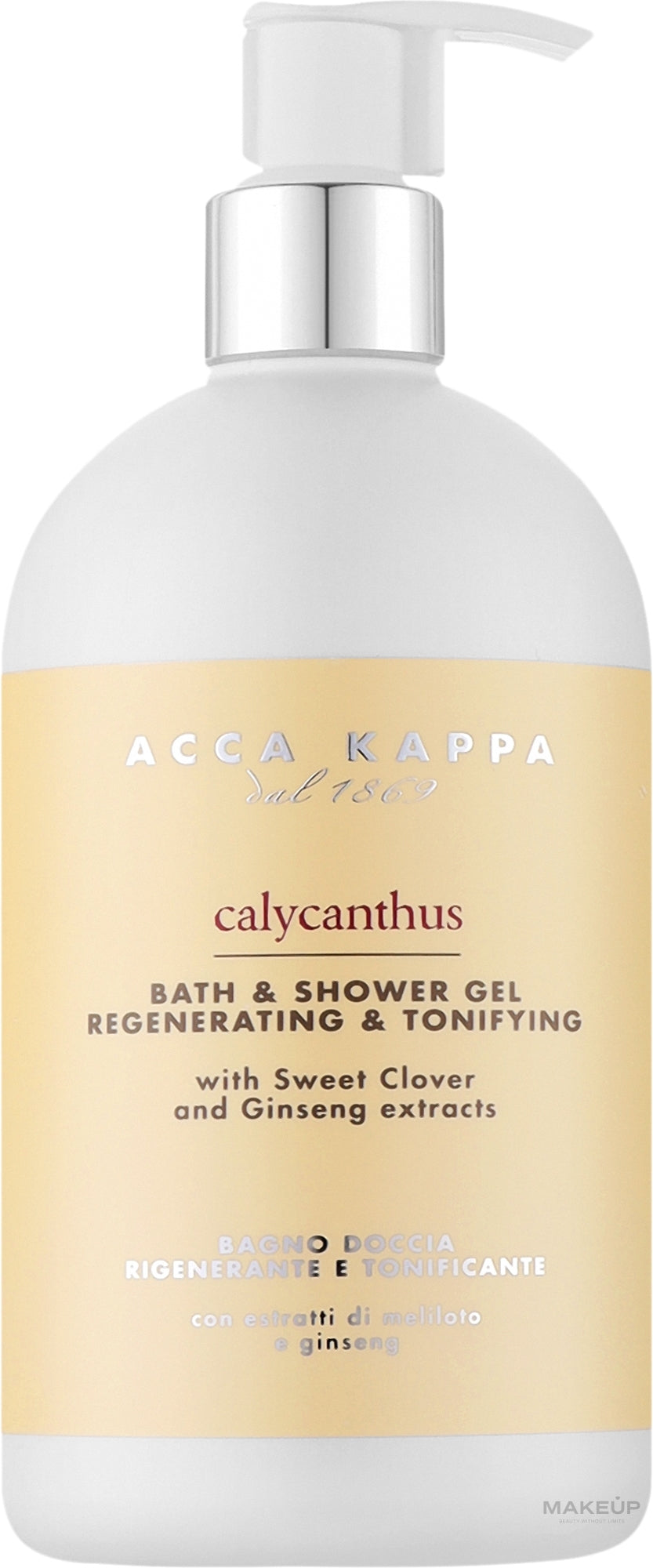 Gel doccia e bagno Acca Kappa Calycanthus 500 ml