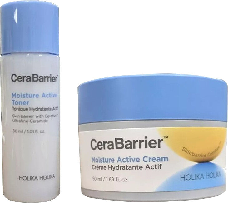 Holika holika CeraBarrier moisturizing skincare gift set 