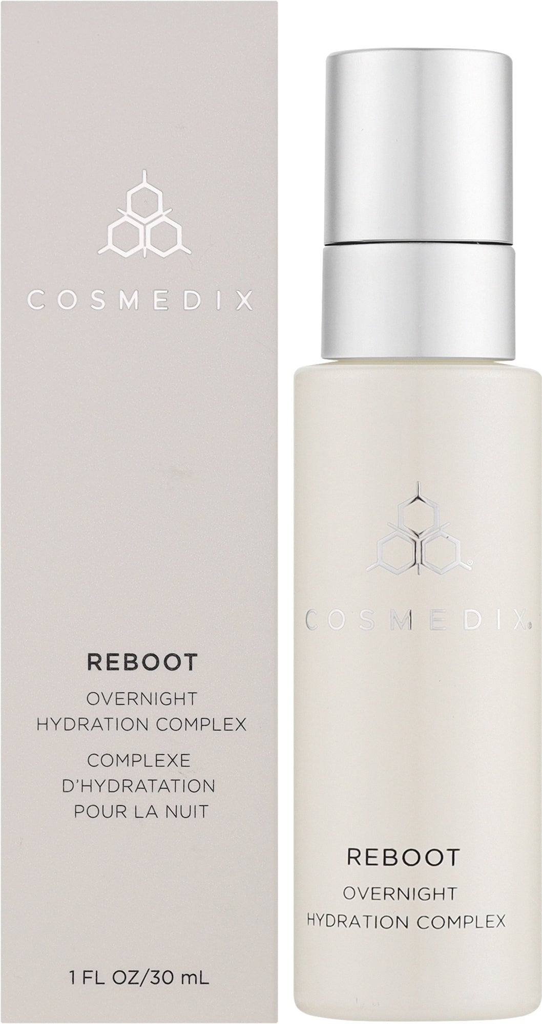 Complesso idratante, da notte Cosmedix Reboot Overnight Hydration Serum 30 ml