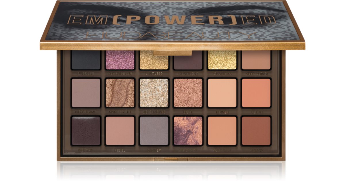 Huda Beauty Palette de fards à paupières habilitée 16,8 g