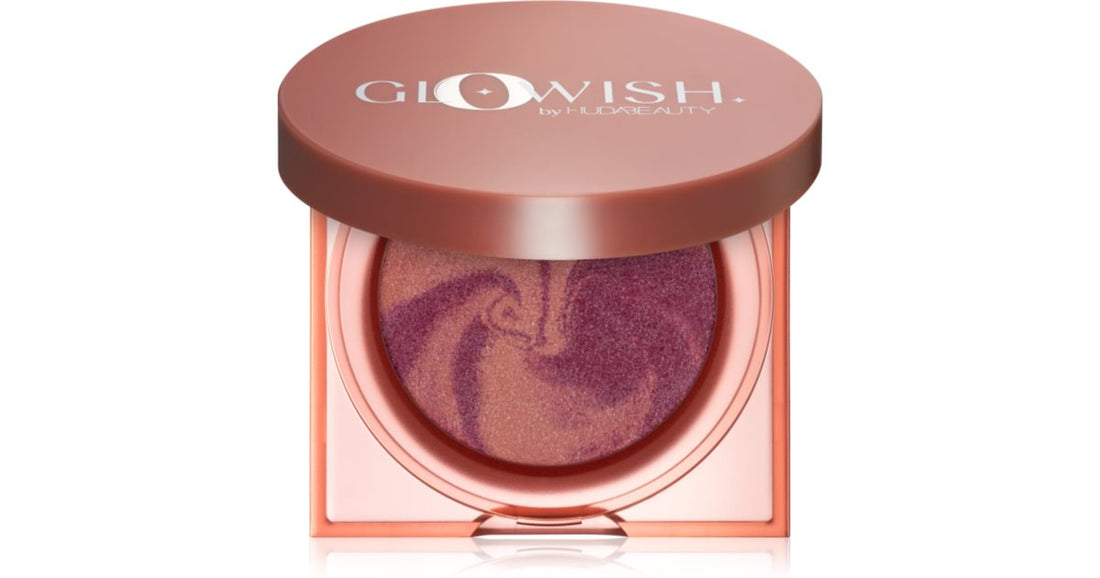 Huda Beauty Glo Wish Cheeky blush couleur Caring Corail 2,5 g