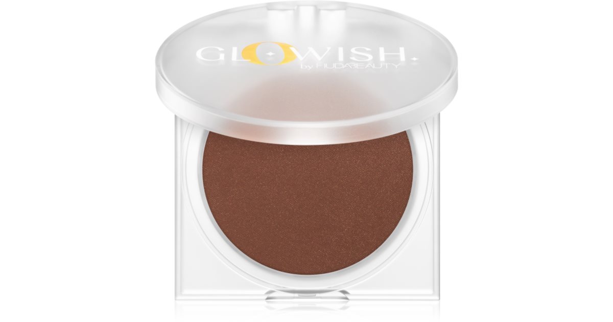 Huda Beauty مسحوق ملون Glo Wish Luminous للحصول على لمسة نهائية غير لامعة بالإضافة إلى ظلال Fair Cool 10 جم