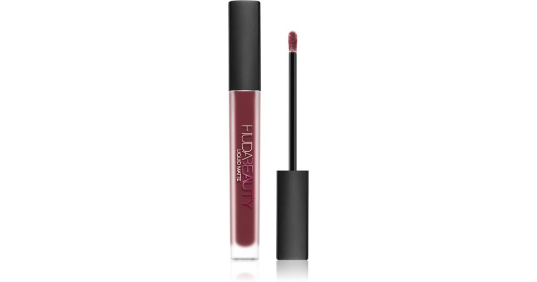 Huda Beauty Rouge à lèvres liquide mat ultra-confort longue tenue Famous color 4,2 ml