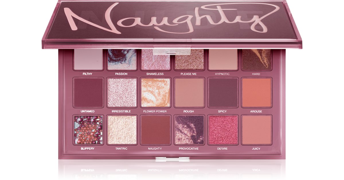 Huda Beauty Paletka očních stínů Naughty Nude 16,8g