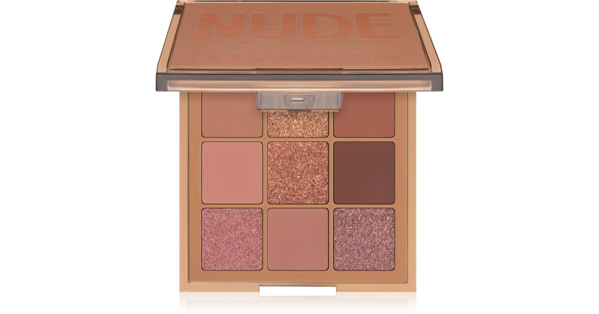 Huda Beauty Палитра теней для век Nude Obsessions Nude medium, 34 г