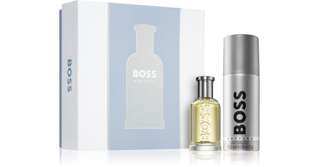 Hugo Boss סט מתנה בבקבוק BOSS לגברים או דה טואלט 50 מ&quot;ל + דאודורנט ספריי 150 מ&quot;ל