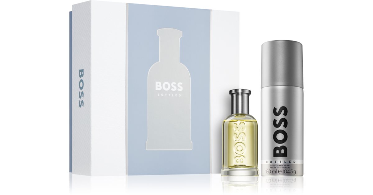 Hugo Boss BOSS Flaskegavesæt til mænd Eau de Toilette 50 ml + deodorantspray 150 ml