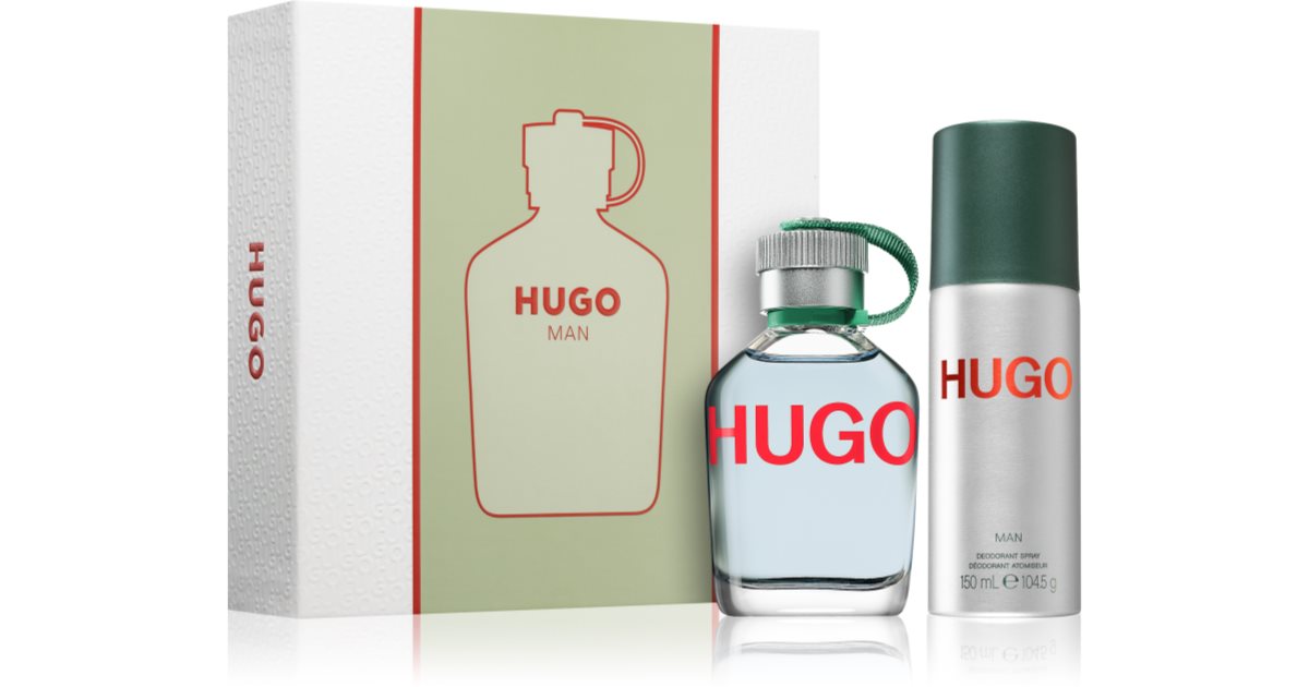 Hugo Boss HUGO confezione regalo per uomo Eau de Toilette 75 ml + deodorante spray 150 ml