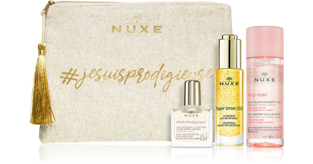 Nuxe Huile Prodigious Travel Kit Set 3 pezzi