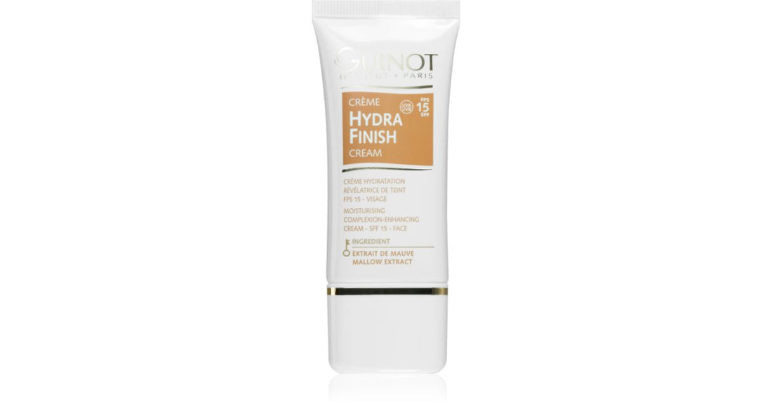 Guinot Hydra Finish crema tonificante leggera effetto idratante SPF 15 30 ml
