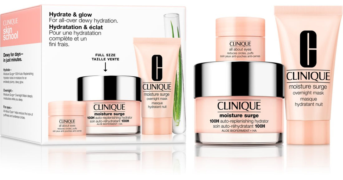 Clinique Hydrate &amp; Glow Set coffret cadeau pour hydratation intense 1 pce 