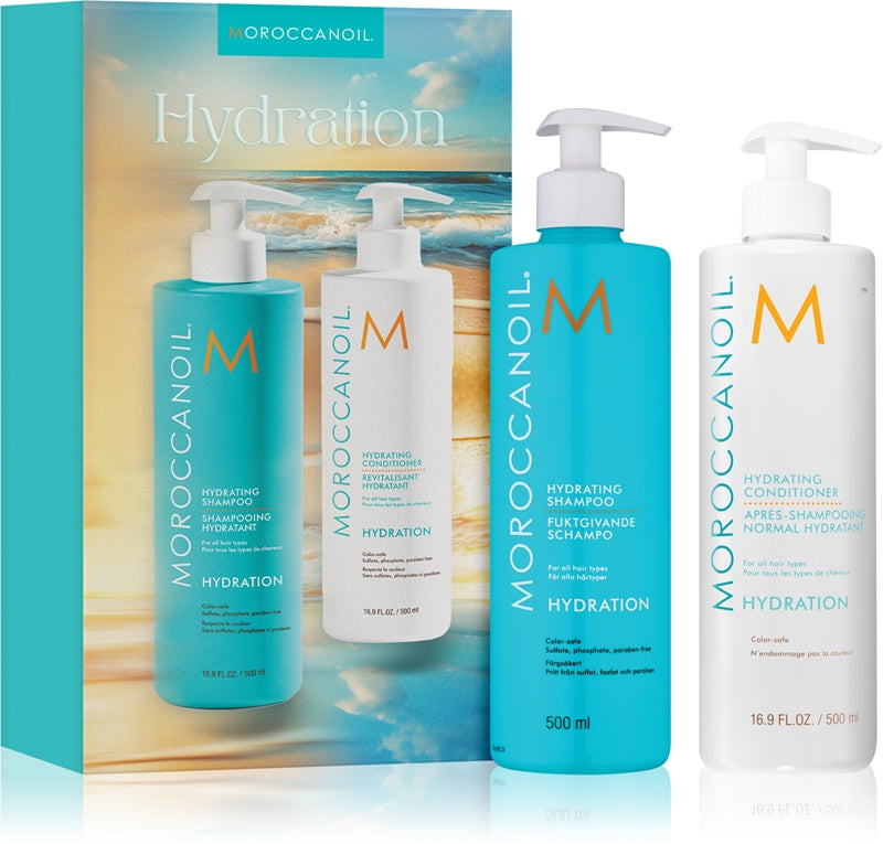 Moroccanoil Κιτ Ενυδάτωσης, σετ θρέψης και ενυδάτωσης για ξηρά μαλλιά