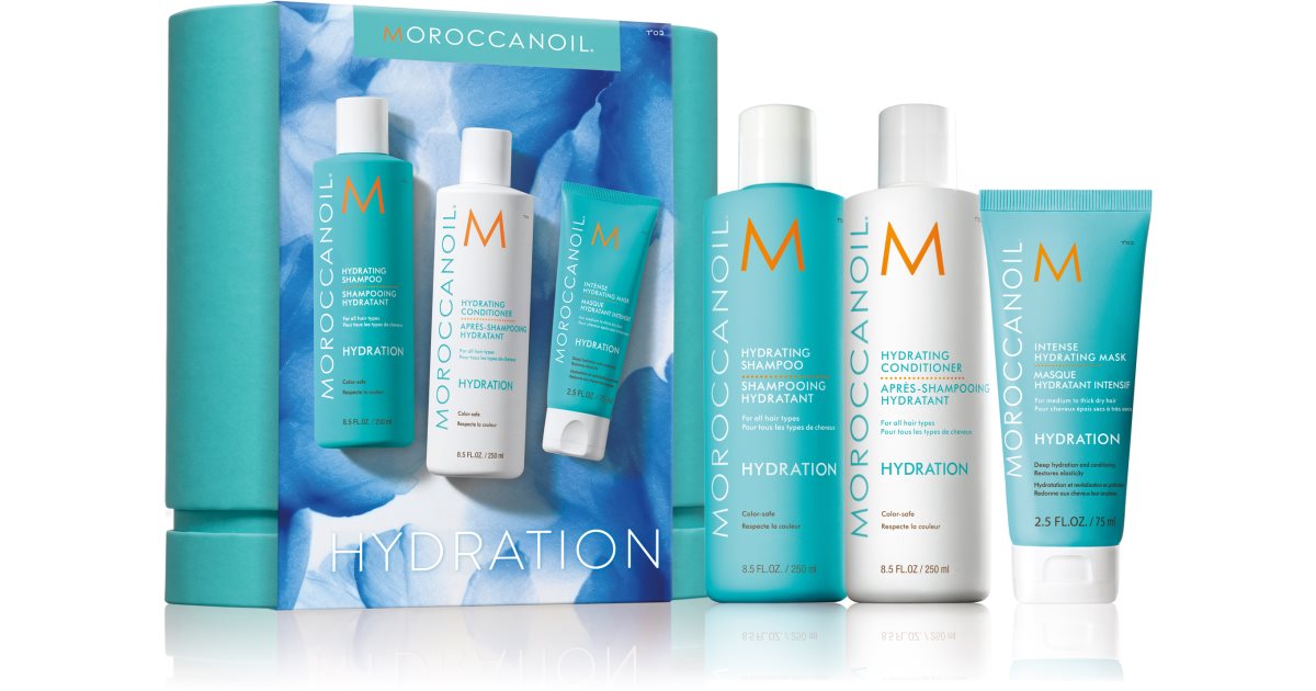 Moroccanoil Hydration Kit set for normal and dry hair 3 pieces