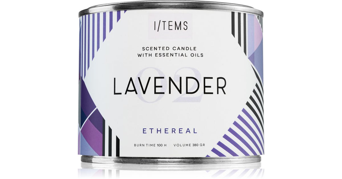 Αρωματικό κερί I/TEMS Essential Lavender for Outdoors 380 g